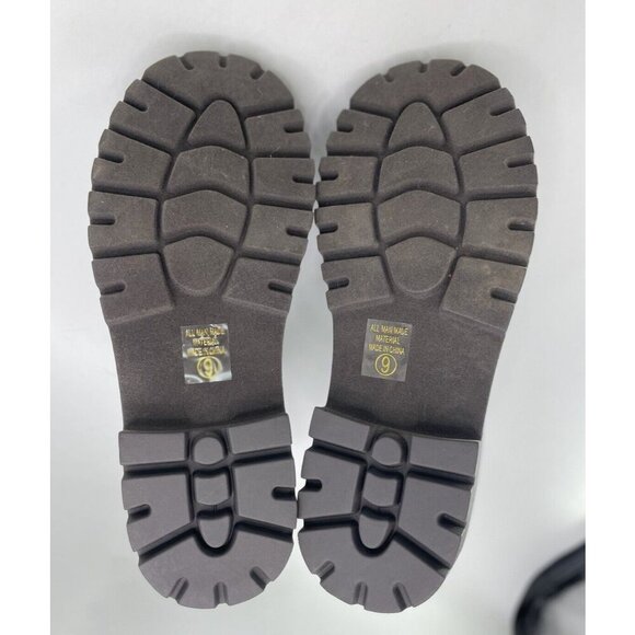 Soda Pilot Lug Sole‎ Low Heel Chelsea Fashion Ankle Booties Size 9 EUC - Picture 10 of 11